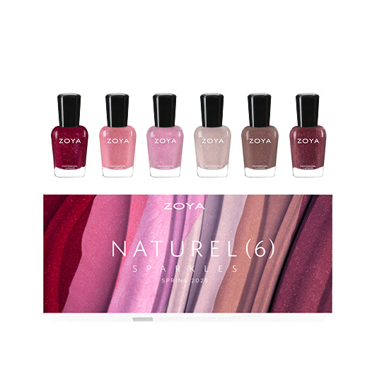 Zoya Naturel 6: Sparkling Sampler β The Ultimate Neutral Nail Collection
