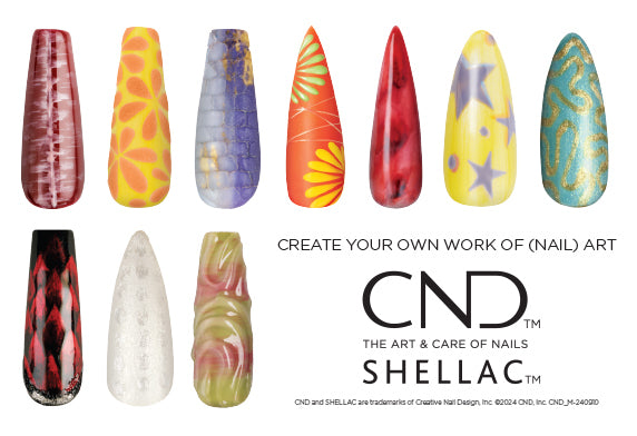 CND Queen Tessential Holiday Collection Nail Tutorial