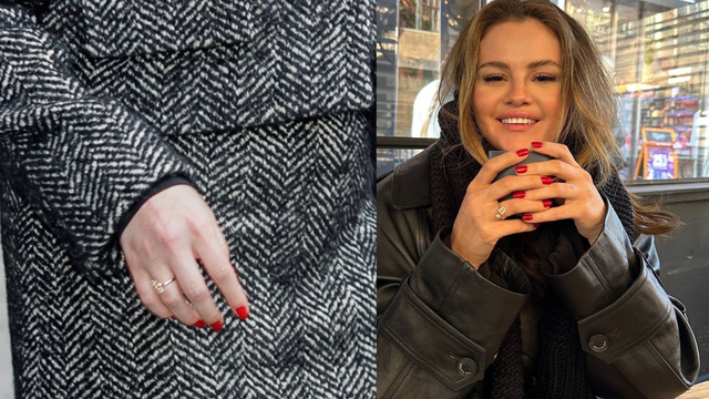 Nail Trend: Selena Gomez's Red Nails