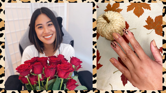 DIY Fall Animal Print Nail Art With @alyssugh