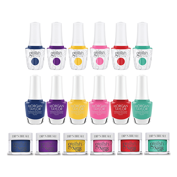 Let’s Roll Into Summer With Harmony Gelish & Morgan Taylor's Hottest Collection!