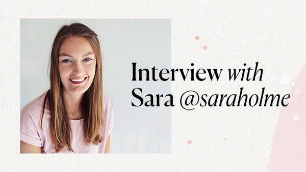 Behind the Scenes with @saraholme!