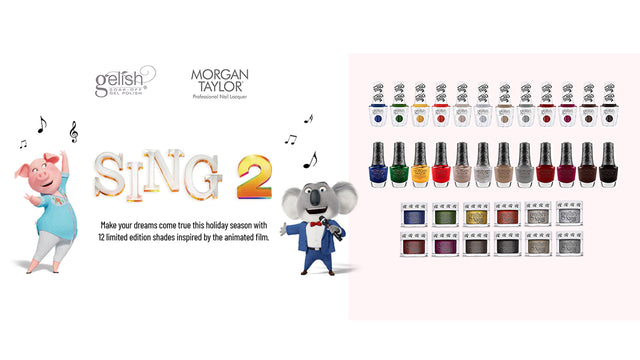 Gelish Sing 2: Winter's Most Colorful Palette
