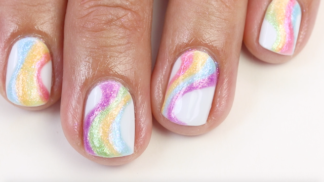 OPI Hidden Prism Nail Art With @gopolished