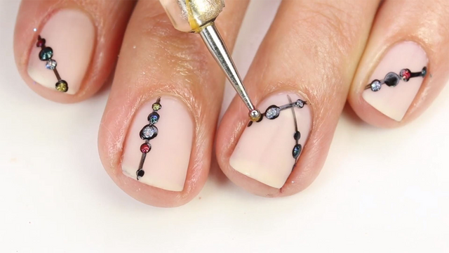 Essie Let It Bow Nail Art with @gopolished