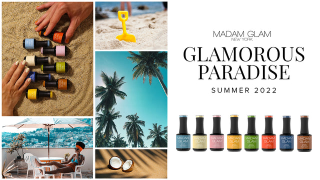 Madam Glam Glamorous Paradise: 8 Breezy Shades