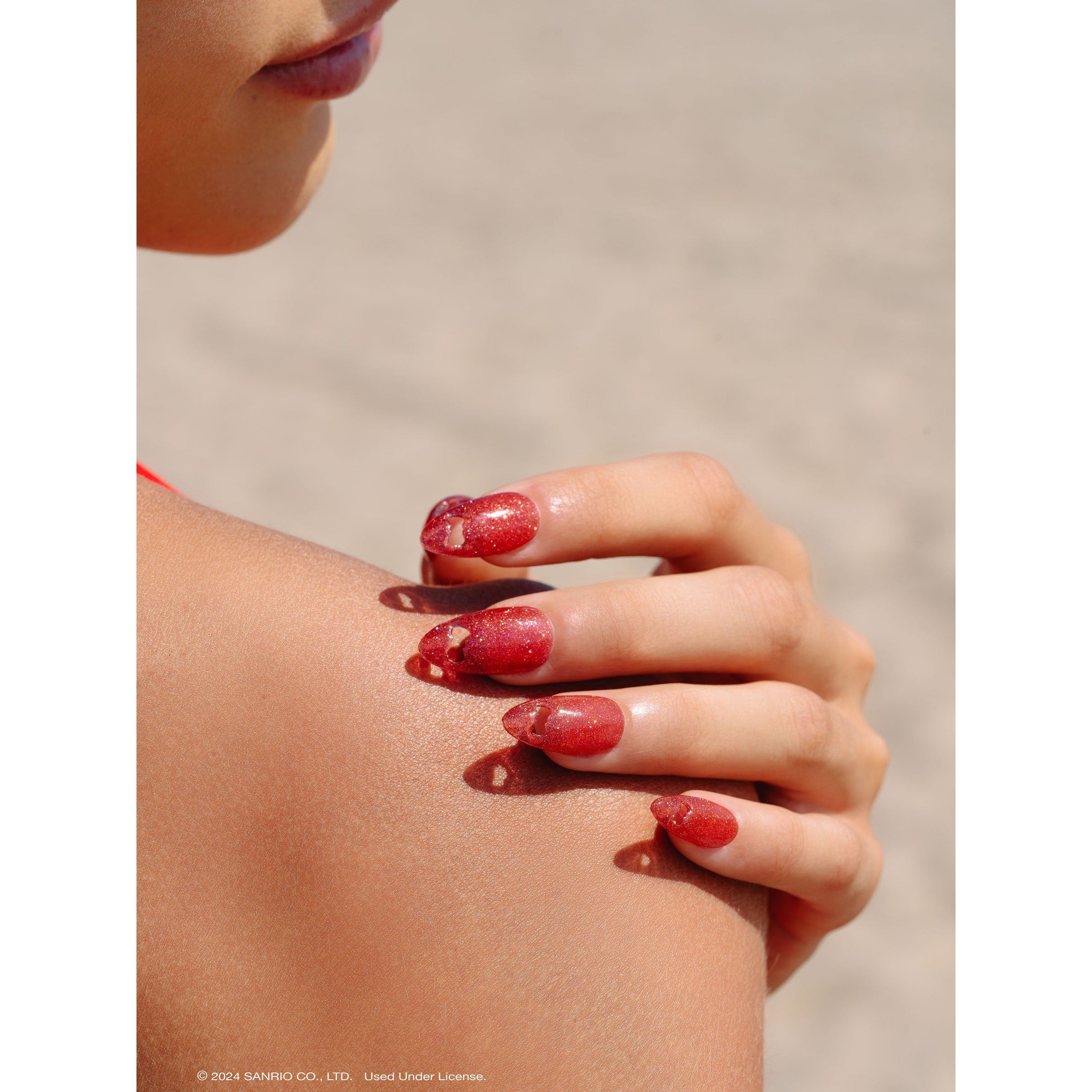 Apres - Hello Kitty Flash Glitter Gel Couleur - 4ever - Gel Polish at Beyond Polish