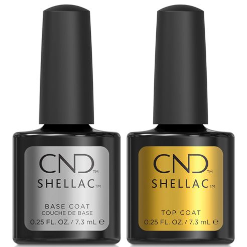 CND Shellac - Base & Top Coat - Top & Base Coats at Beyond Polish