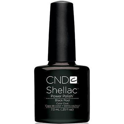 CND - Shellac Black Pool (0.25 oz) - Gel Polish at Beyond Polish