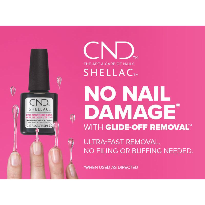 CND - Shellac Epic Smoothing Base 0.42 oz - Nail Treatment at Beyond Polish
