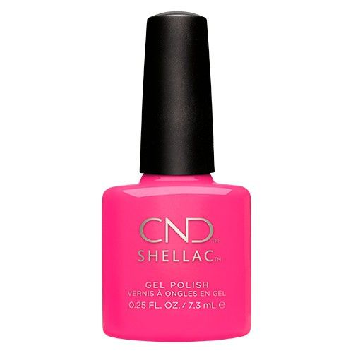 CND - Shellac Hot Pop Pink (0.25 oz) - Gel Polish at Beyond Polish