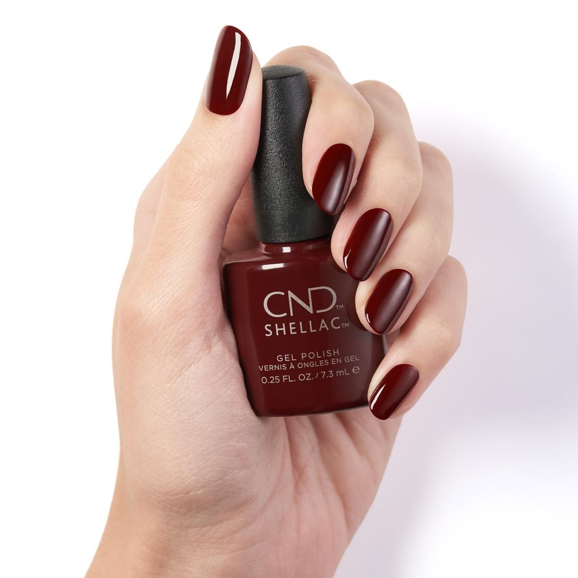 CND - Shellac Oxblood (0.25 oz) - Gel Polish at Beyond Polish