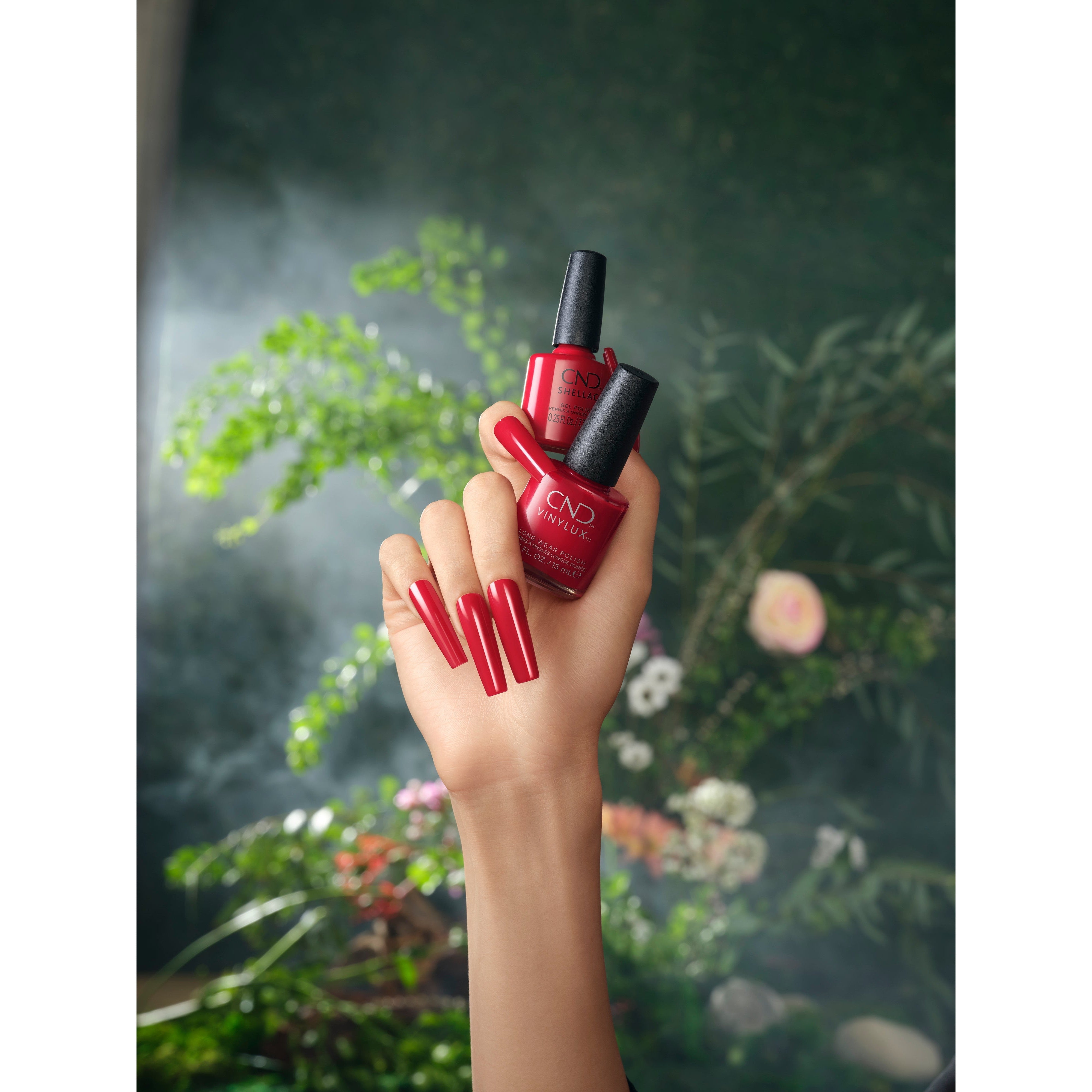 CND - Shellac Scarlet Letter (0.25 oz) - Gel Polish at Beyond Polish