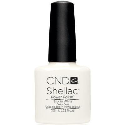 CND - Shellac Studio White (0.25 oz) - Gel Polish at Beyond Polish