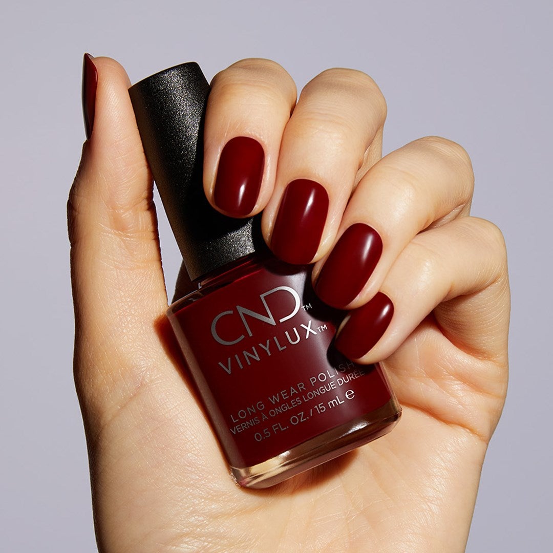 CND - Shellac & Vinylux Combo - Bordeaux Babe - Gel & Lacquer Polish at Beyond Polish