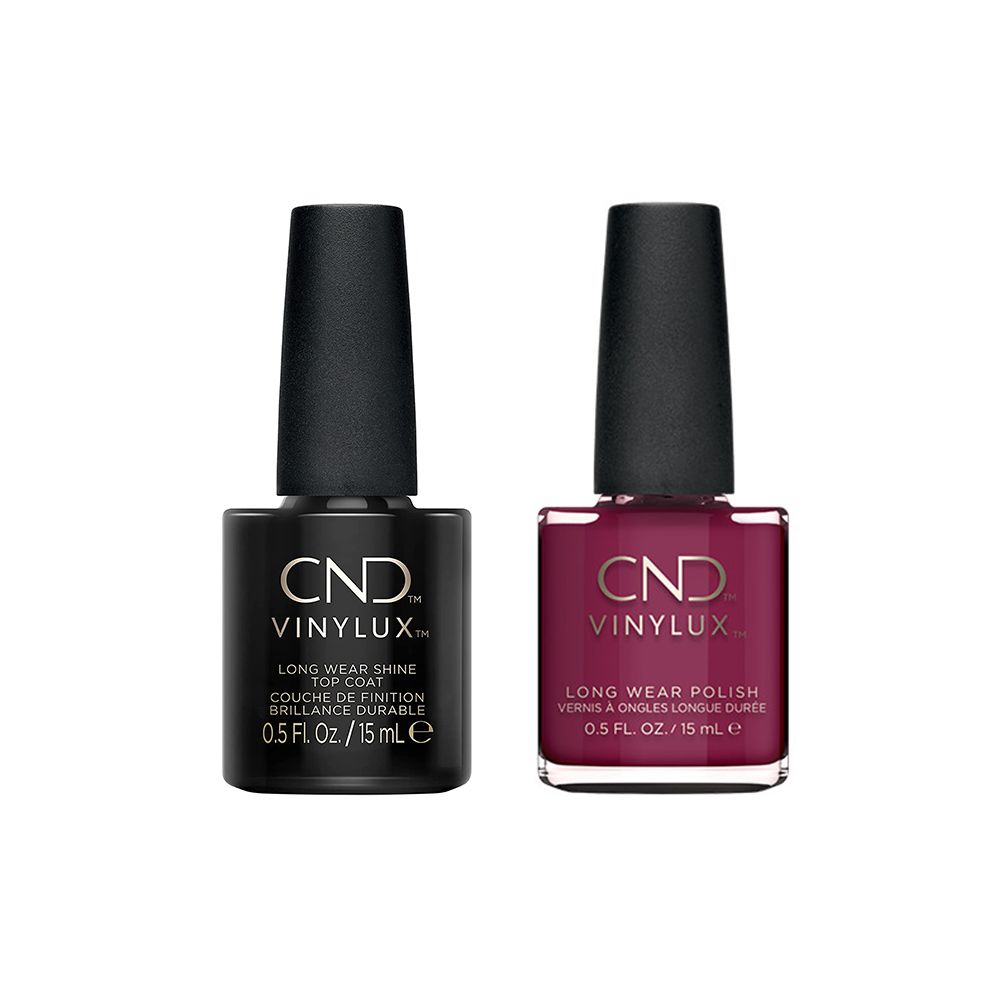 CND - Vinylux Topcoat & Tinted Love 0.5 oz - #153 - Nail Lacquer at Beyond Polish
