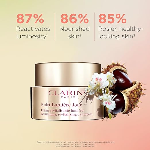 Clarins - Nutri-Lumiere Day Cream 50 ml - Mature Skin - Face at Beyond Polish