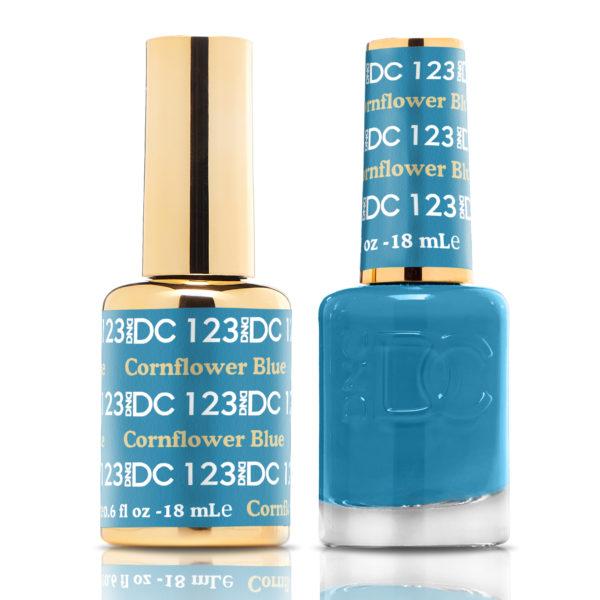 DND - DC Duo - Cornflower Blue - #DC123 - Gel & Lacquer Polish at Beyond Polish