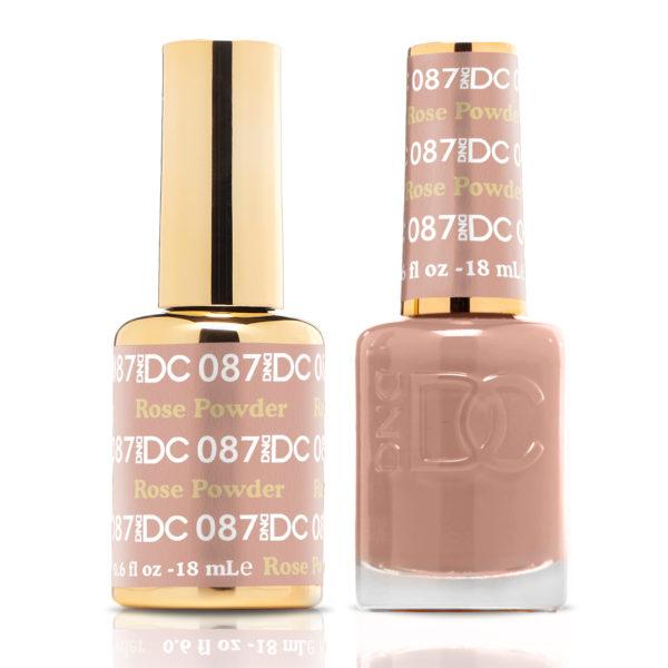 DND - DC Duo - Rose Powder - #DC087 - Gel & Lacquer Polish at Beyond Polish