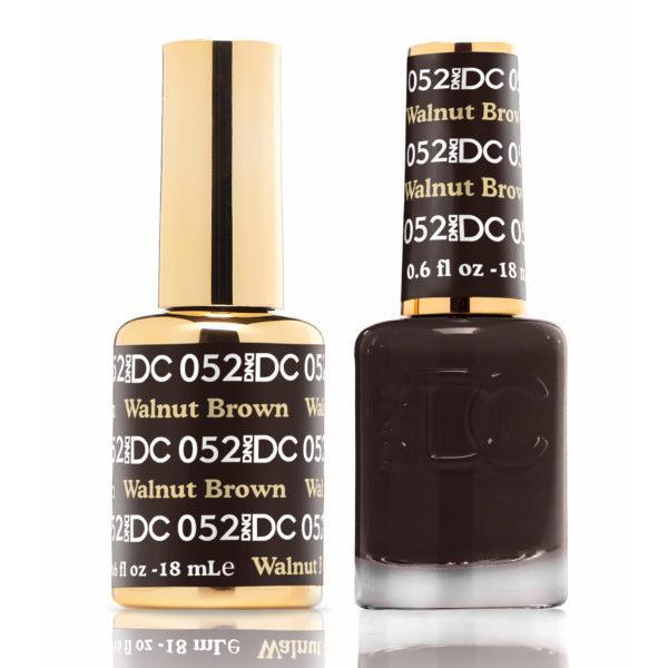 DND - DC Duo - Walnut Brown - #DC052 - Gel & Lacquer Polish at Beyond Polish