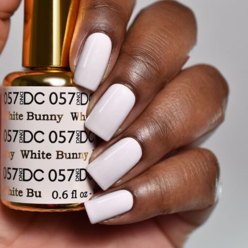 DND - DC Duo - White Bunny - #DC057 - Gel & Lacquer Polish at Beyond Polish