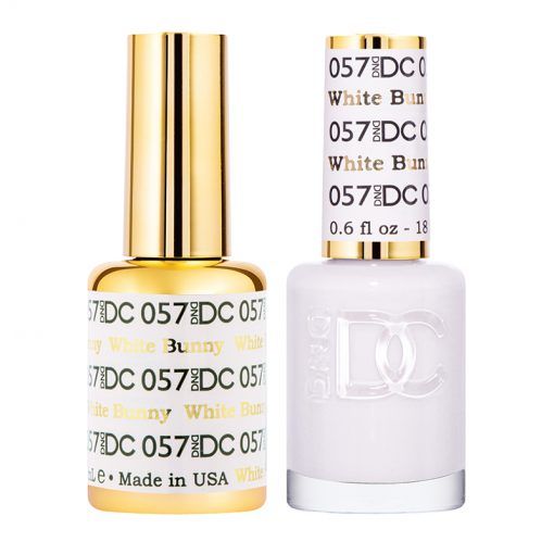 DND - DC Duo - White Bunny - #DC057 - Gel & Lacquer Polish at Beyond Polish
