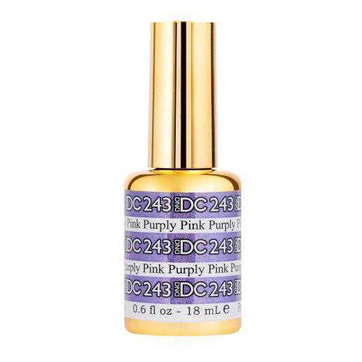 DND - DC Mermaid Collection - Purply Pink 0.5 oz - #243 - Gel Polish at Beyond Polish