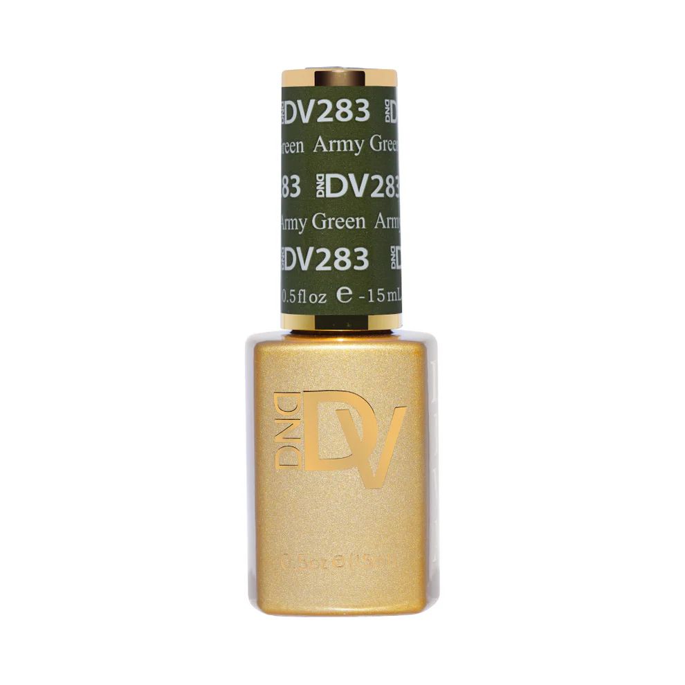 DND - Diva Duo - Army Green - #283 - Gel & Lacquer Polish at Beyond Polish