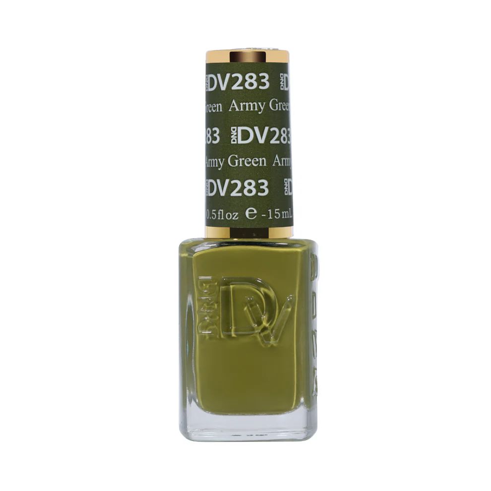 DND - Diva Duo - Army Green - #283 - Gel & Lacquer Polish at Beyond Polish