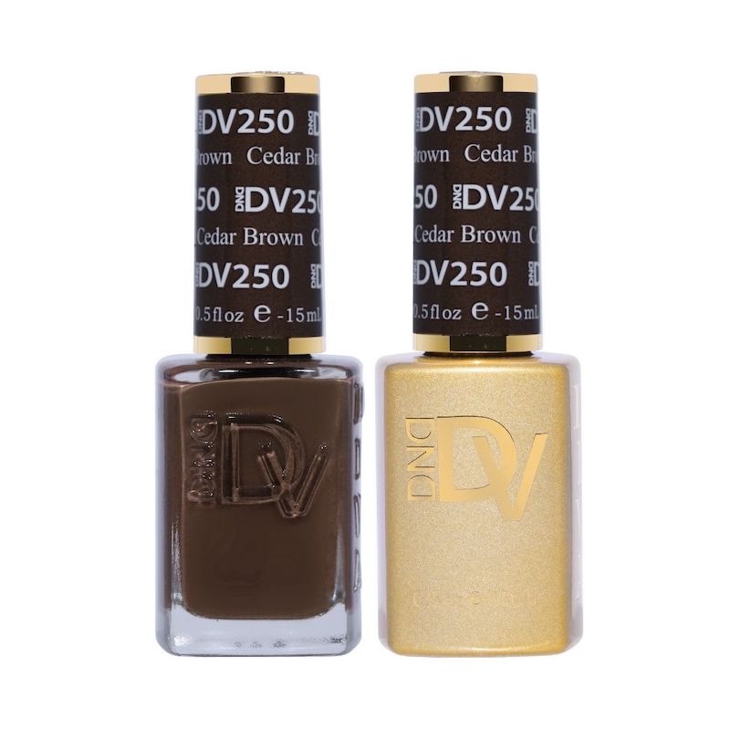 DND - Diva Duo - Cedar Brown - #250 - Gel & Lacquer Polish at Beyond Polish