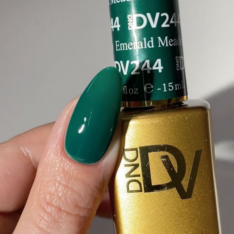 DND - Diva Duo - Emerald Meadow - #244 - Gel & Lacquer Polish at Beyond Polish