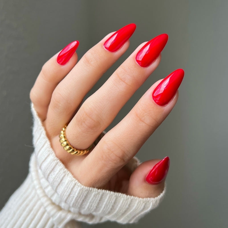 DND - Diva Duo - Left Him On Red - #163 - Gel & Lacquer Polish at Beyond Polish