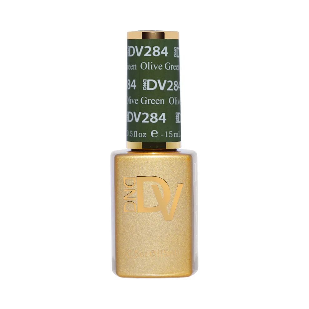 DND - Diva Duo - Olive Green - #284 - Gel & Lacquer Polish at Beyond Polish