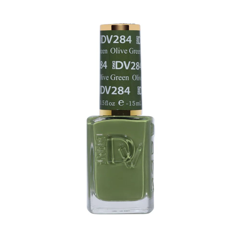 DND - Diva Duo - Olive Green - #284 - Gel & Lacquer Polish at Beyond Polish