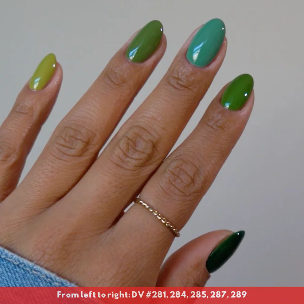 DND - Diva Duo - Olive Green - #284 - Gel & Lacquer Polish at Beyond Polish