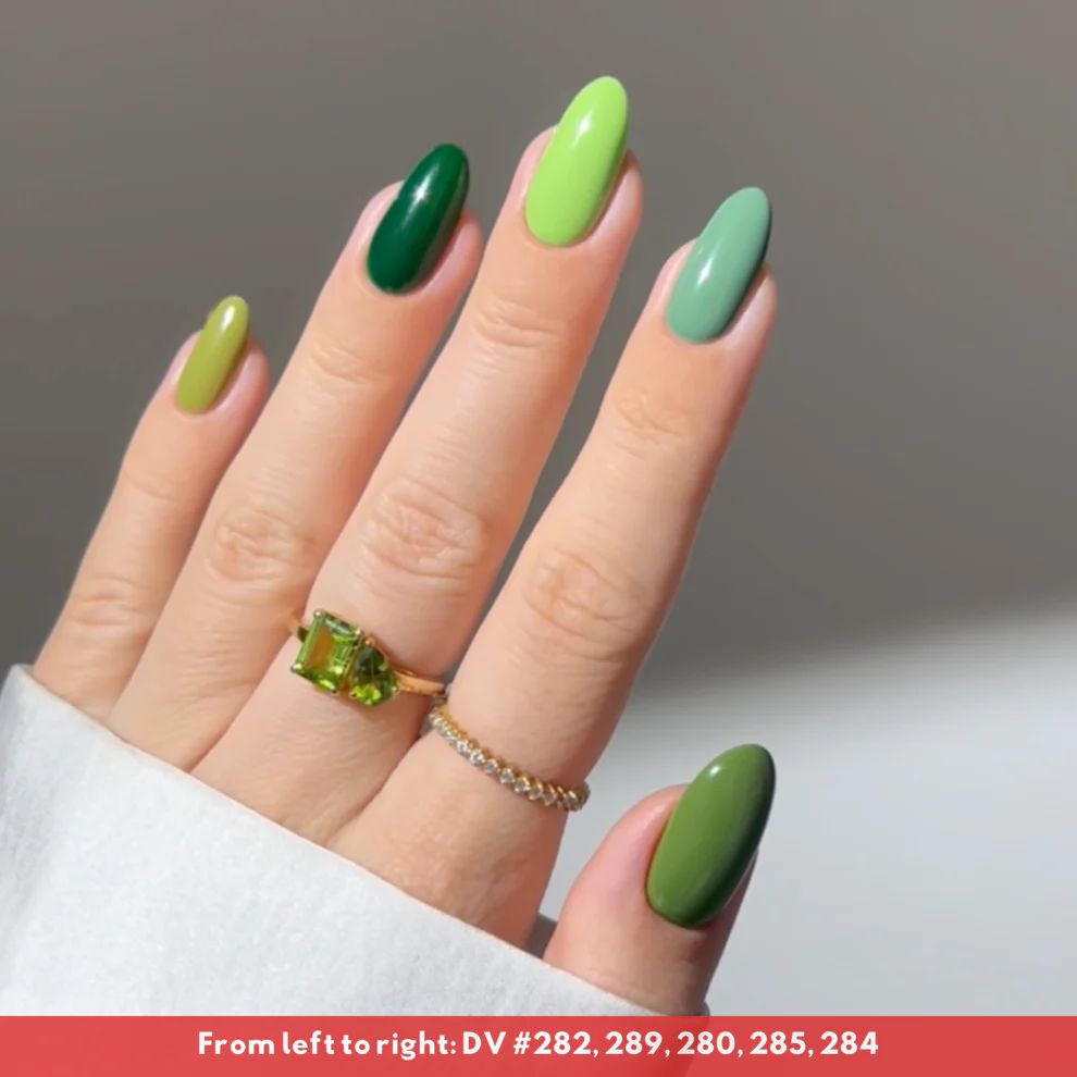 DND - Diva Duo - Olive Green - #284 - Gel & Lacquer Polish at Beyond Polish