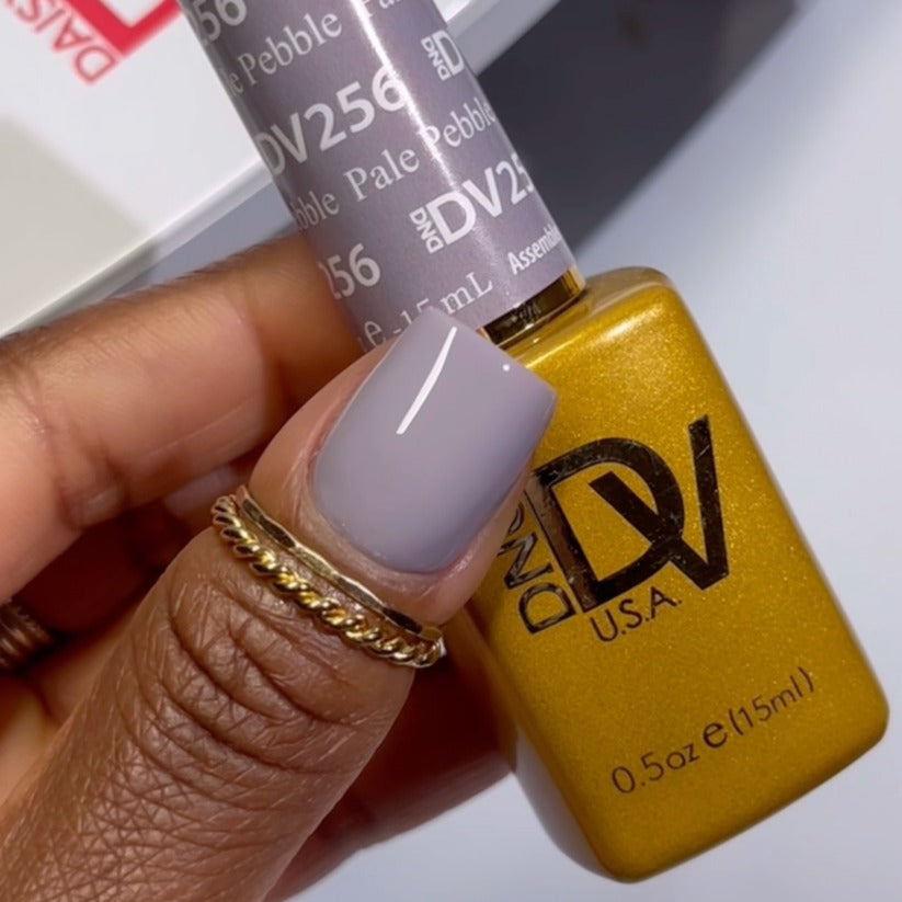 DND - Diva Duo - Pale Pebble - #256 - Gel & Lacquer Polish at Beyond Polish