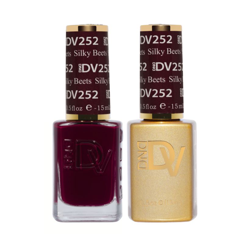 DND - Diva Duo - Silky Beets - #252 - Gel & Lacquer Polish at Beyond Polish