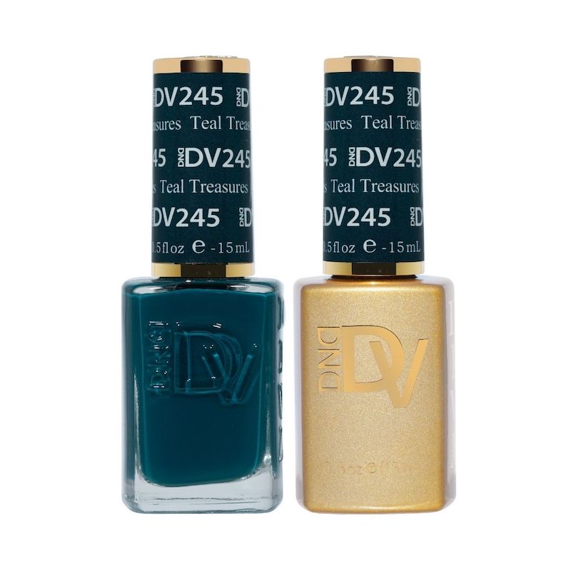 DND - Diva Duo - Teal Treasures - #245 - Gel & Lacquer Polish at Beyond Polish