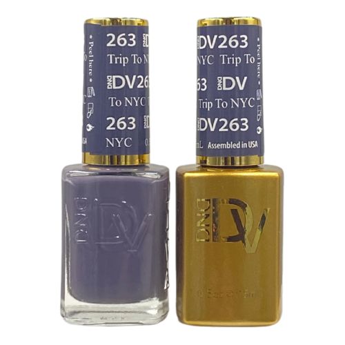 DND - Diva Duo - Trip To Nyc - #263 - Gel & Lacquer Polish at Beyond Polish
