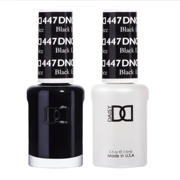 DND - Gel & Lacquer - Black Licorice - #447 - Gel & Lacquer Polish at Beyond Polish