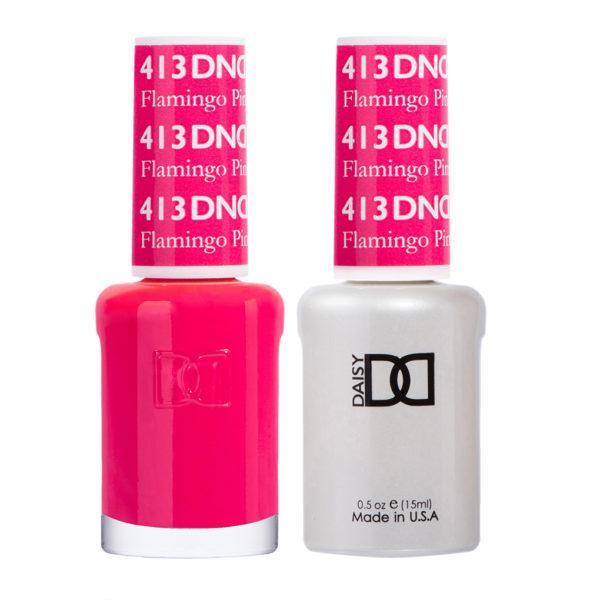 DND - Gel & Lacquer - Flamingo Pink - #413 - Gel & Lacquer Polish at Beyond Polish