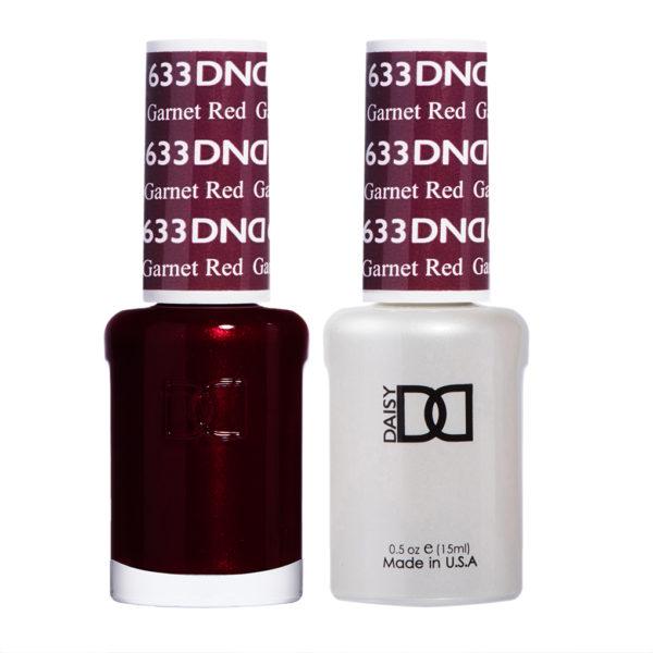 DND - Gel & Lacquer - Garnet Red - #633 - Gel & Lacquer Polish at Beyond Polish