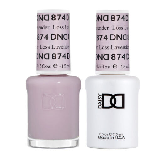 DND - Gel & Lacquer - Loss Lavender - #874 - Gel & Lacquer Polish at Beyond Polish