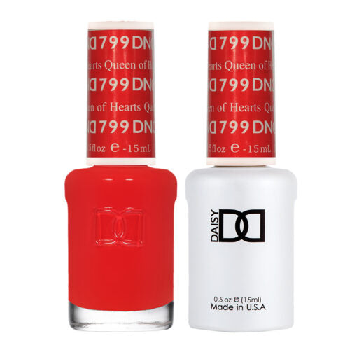 DND - Gel & Lacquer - Queen Of Hearts - #799 - Gel & Lacquer Polish at Beyond Polish