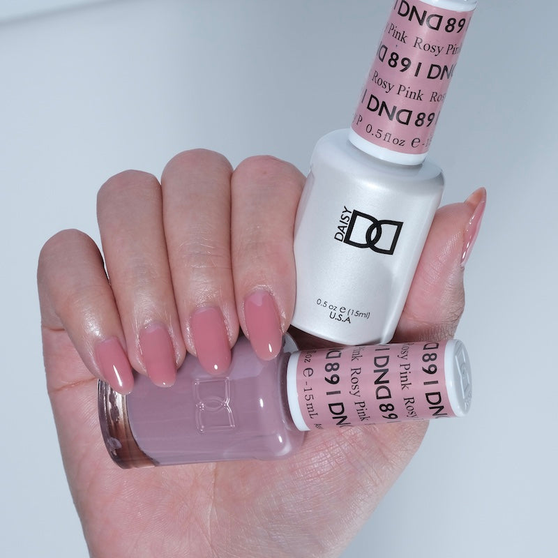 DND - Gel & Lacquer - Rosy Pink - #891 - Gel & Lacquer Polish at Beyond Polish