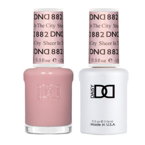 DND - Gel & Lacquer - Sheer In The City - #882 - Gel & Lacquer Polish at Beyond Polish