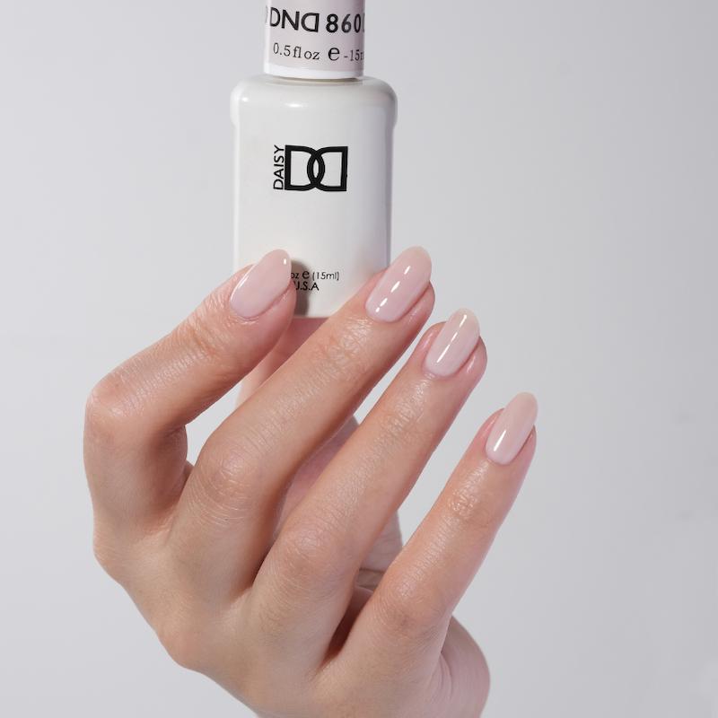 DND - Gel & Lacquer - She's White? She's Pink? - #860 - Gel & Lacquer Polish at Beyond Polish
