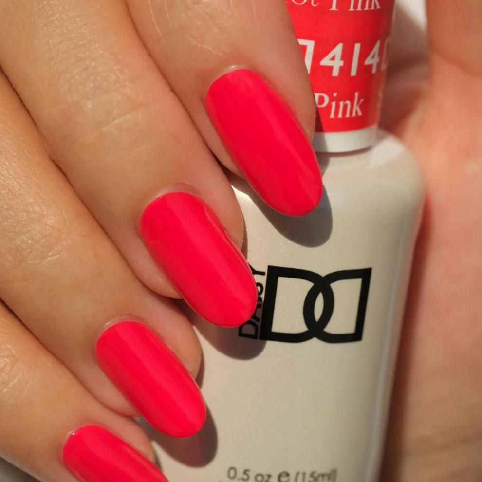 DND - Gel & Lacquer - Summer Hot Pink - #414 - Gel & Lacquer Polish at Beyond Polish