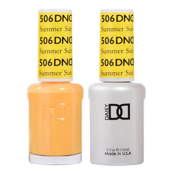 DND - Gel & Lacquer - Summer Sun - #506 - Gel & Lacquer Polish at Beyond Polish